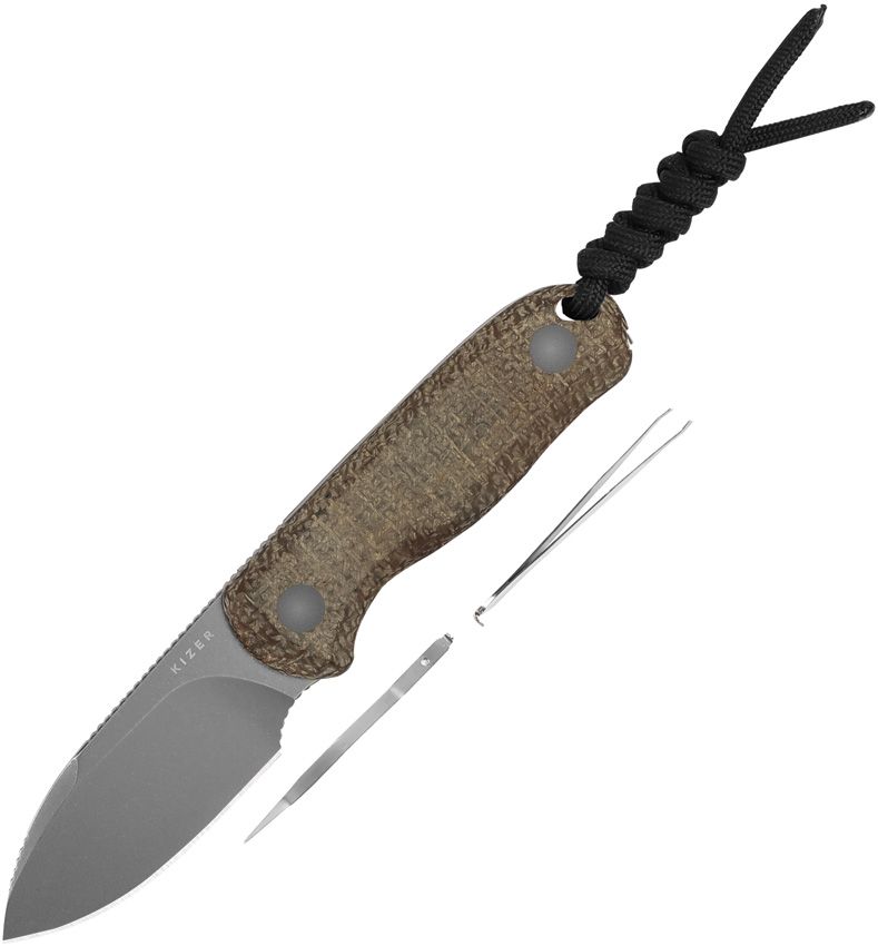Kizer Drop Bear Fixed Blade Mic [1094A1]