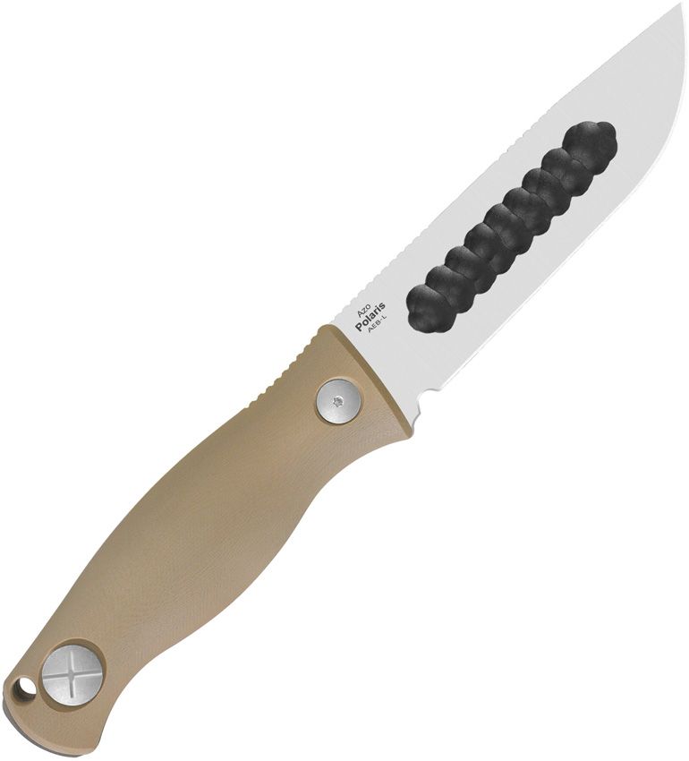 Kizer Polaris Fixed Blade Tan [1100A4]