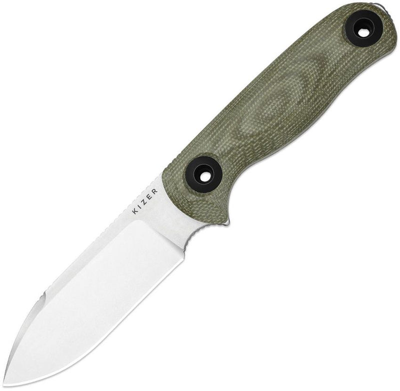 Kizer Drop Bear Fixed Blade Green [1101A2]