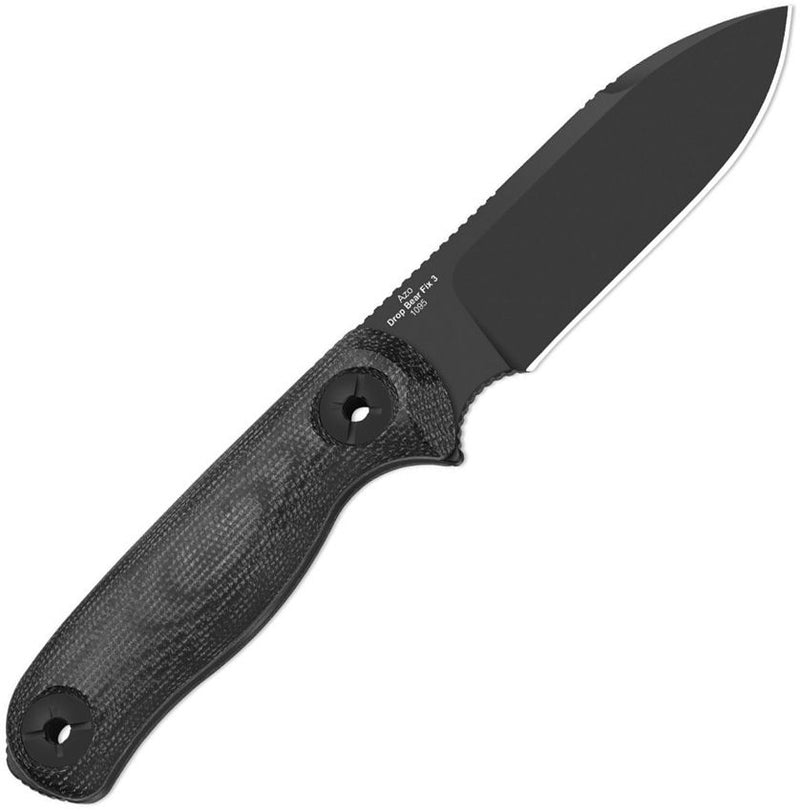 Kizer Drop Bear Fixed Blade Black [1101A3]