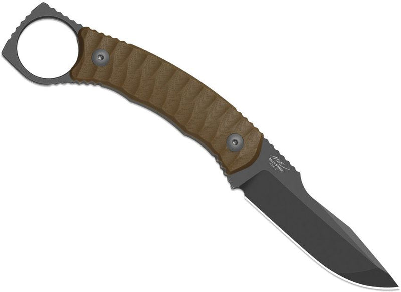 Kizer Billy Bones Fixed Blade Brn [1115A2]