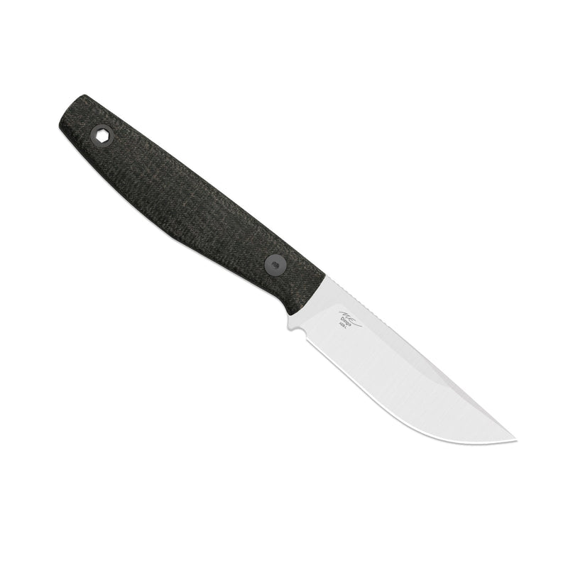 Kizer Dingo Black Micarta (3.51" Satin AEB-L) Fixed Blade Knife [1121A2] - product view 5