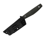 Kizer Dingo Black Micarta (3.51" Satin AEB-L) Fixed Blade Knife [1121A2] - product view 6