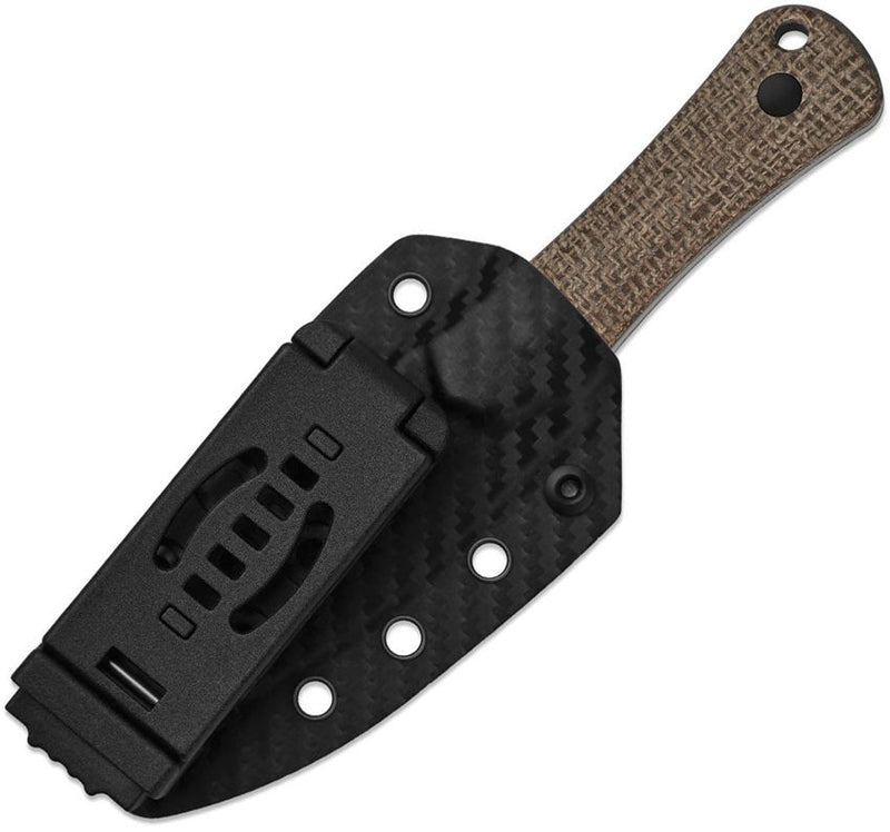 Kizer Bone Fixed Blade Brn Mic [1122A1]