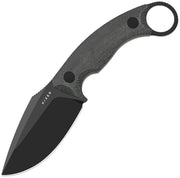 Kizer Cabox II Black Micarta (3.59" Black PVD Coating AEB-L) Fixed Blade Knife [1128A1] - product view 1