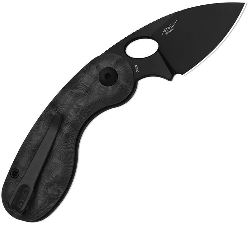 Kizer Microbe Button Linerlock CF Folding Knife [KI2742A3]