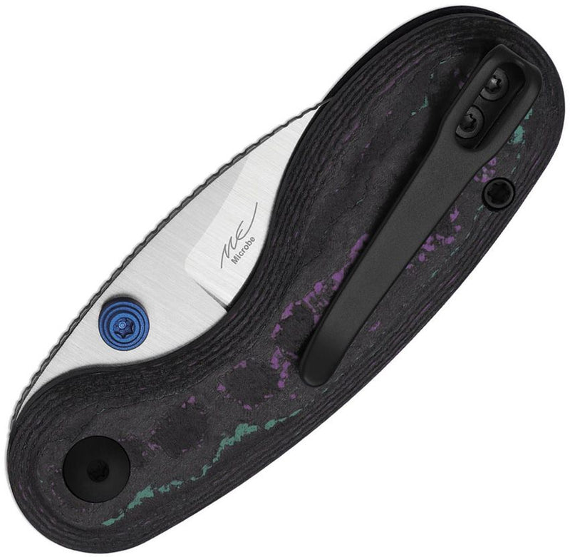 Kizer Microbe Button Linerlock CF Folding Knife [KI2742A4]