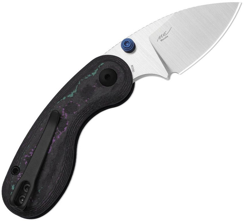 Kizer Microbe Button Linerlock CF Folding Knife [KI2742A4]