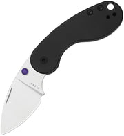 Kizer Microbe DSJ AirTi Black Aluminum (2.19" Satin S35VN) Folding Knife [KI2742DSJA1] - product view 1