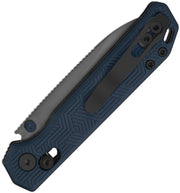Kizer Begleiter 2.9 Blue Aluminum (2.97" Matte DLC Ultra S35VN) Folding Knife [KI3458.2CDA1] - product view 2
