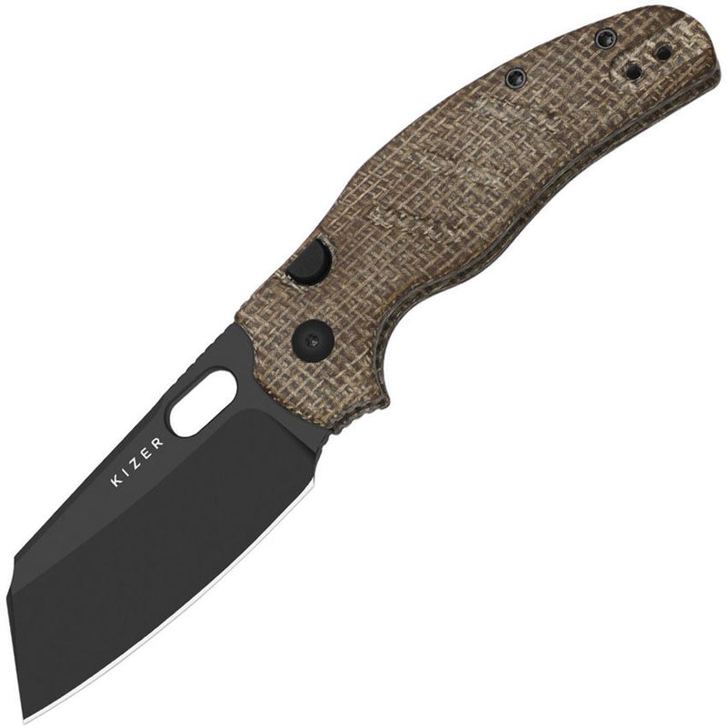 Kizer C01C 2.9 Button Linerlock Folding Knife [KI3488.29BSA2]