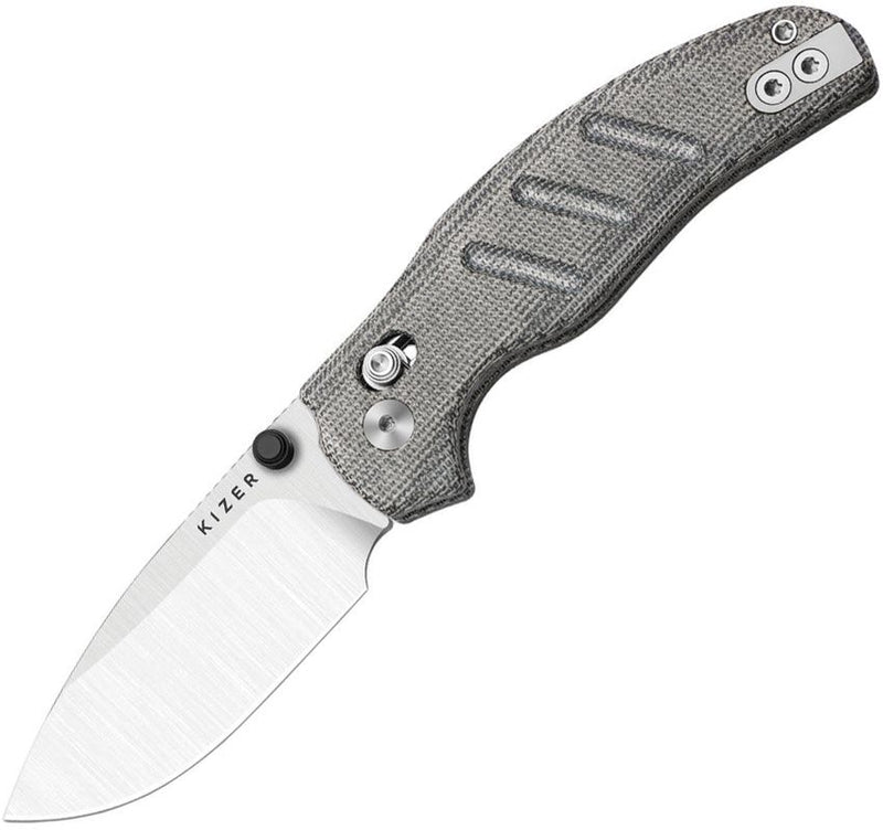 Kizer C01C 2.9 Clutch Lock Micarta Folding Knife [KI3488.29CDA2]