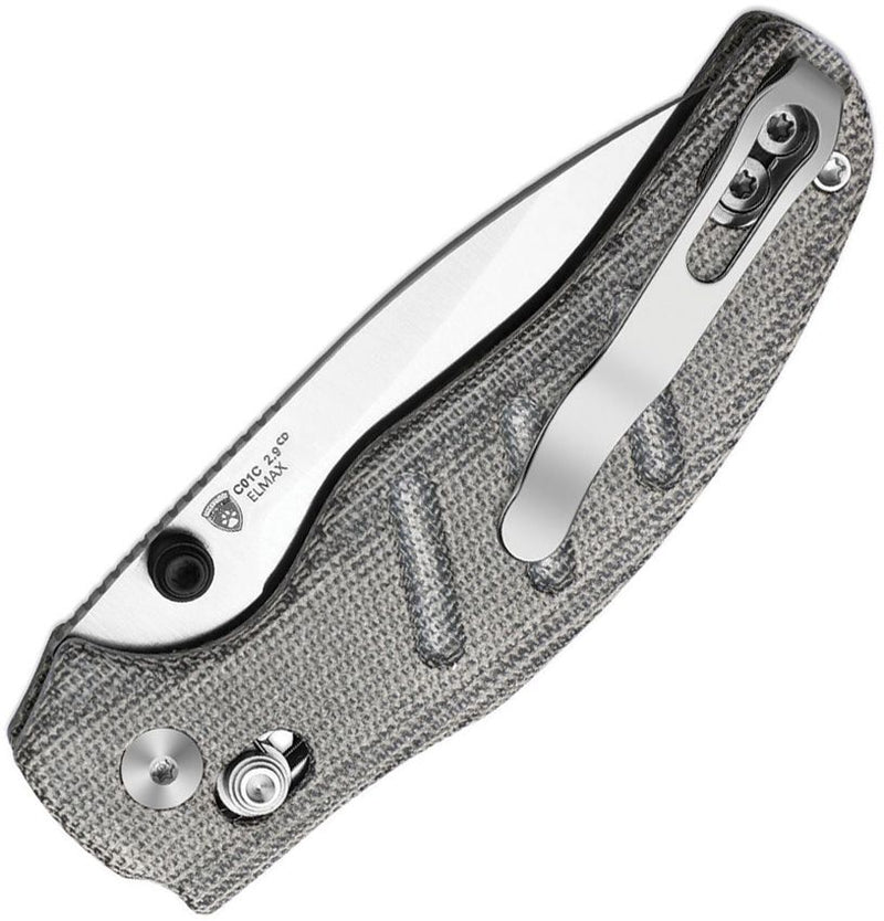 Kizer C01C 2.9 Clutch Lock Micarta Folding Knife [KI3488.29CDA2]