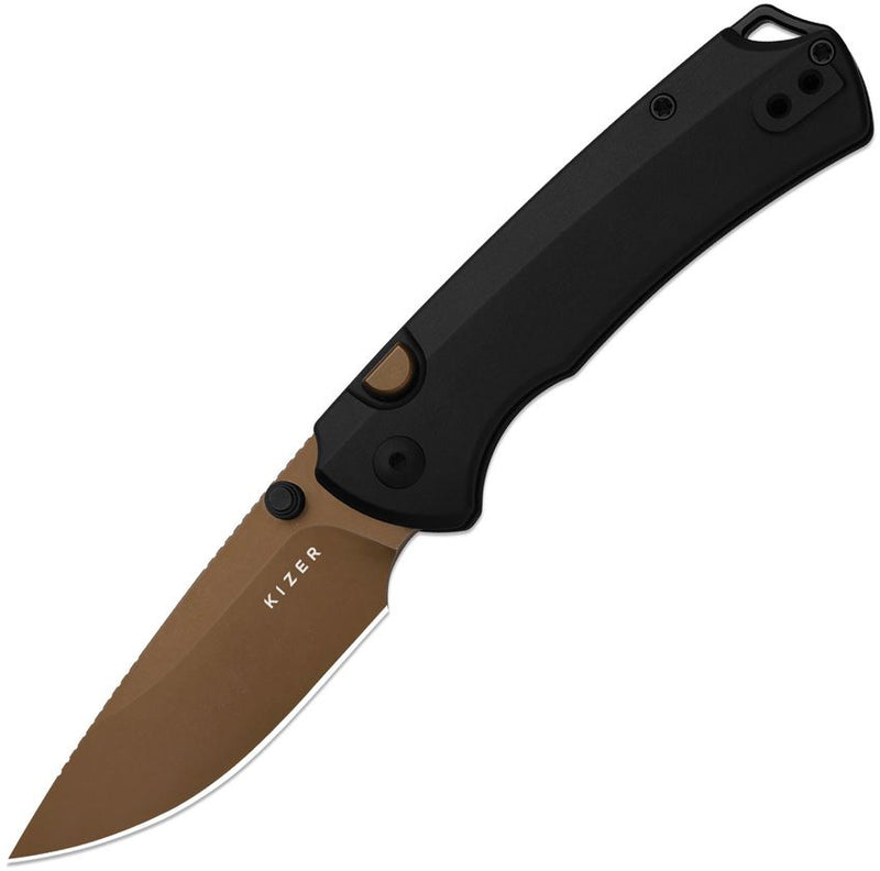 Kizer T1 Button Linerlock Sunset Folding Knife [KI3490.2BDA2]