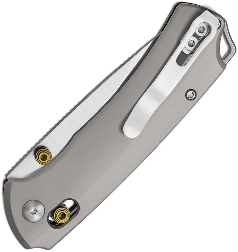 Kizer T1 Clutch Lock Gray Folding Knife [KI3490.2CDA1]