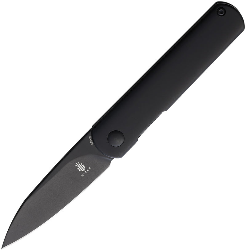 Kizer Feist Black Titanium (2.75" S35VN stainless) Folding Knife [KI3499A5] - product view 1