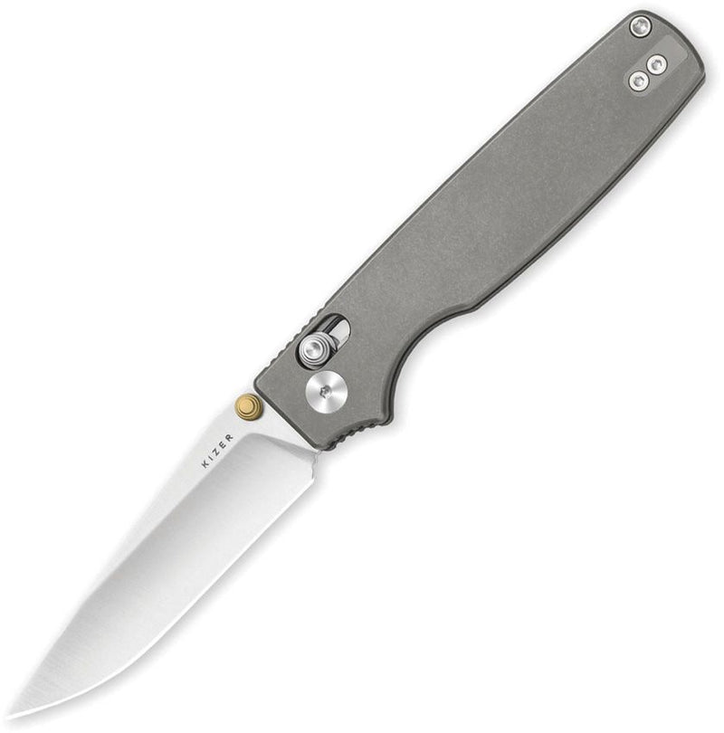 Kizer Original 2 Clutch Lock Gray Folding Knife [KII3605.2MA1]