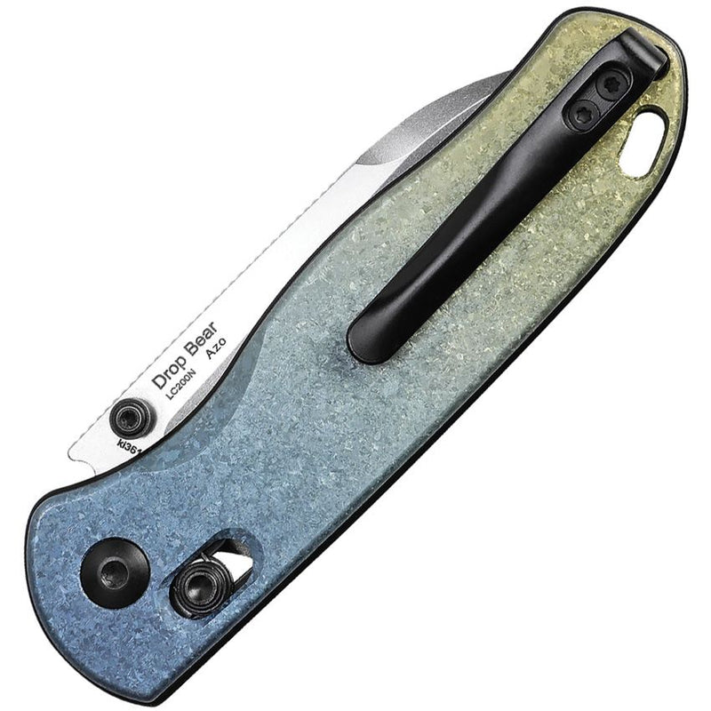 Kizer Drop Bear Clutch Lock Ti Folding Knife [3619A3]