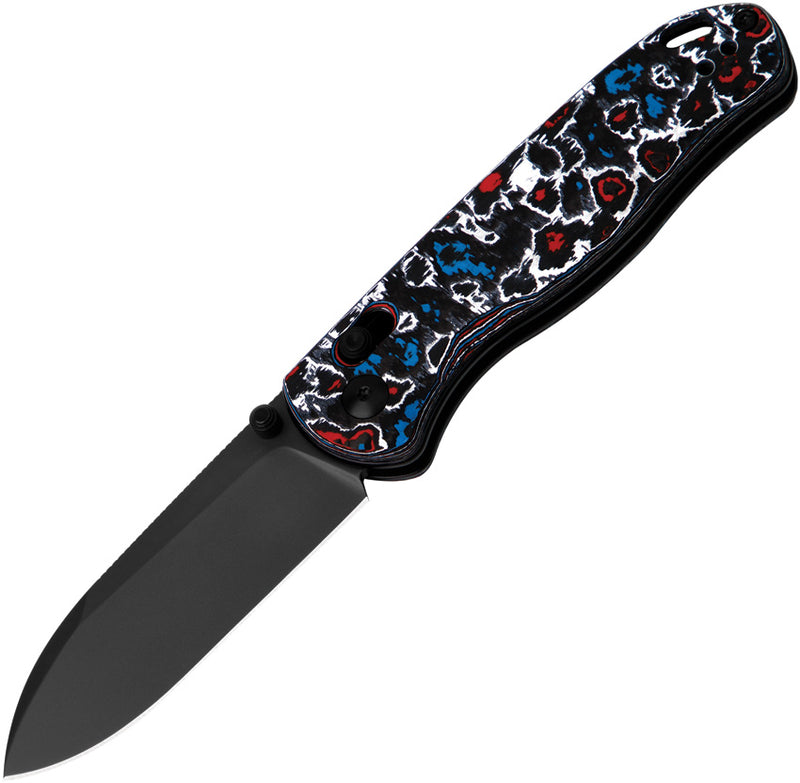 Kizer Drop Bear Nebula Fatcarbon (2.97" S45VN) Folding Knife [KI3619A5] - product view 1