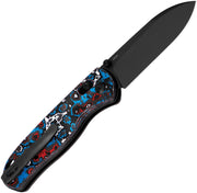 Kizer Drop Bear Nebula Fatcarbon (2.97" S45VN) Folding Knife [KI3619A5] - product view 3