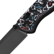 Kizer Drop Bear Nebula Fatcarbon (2.97" S45VN) Folding Knife [KI3619A5] - product view 7