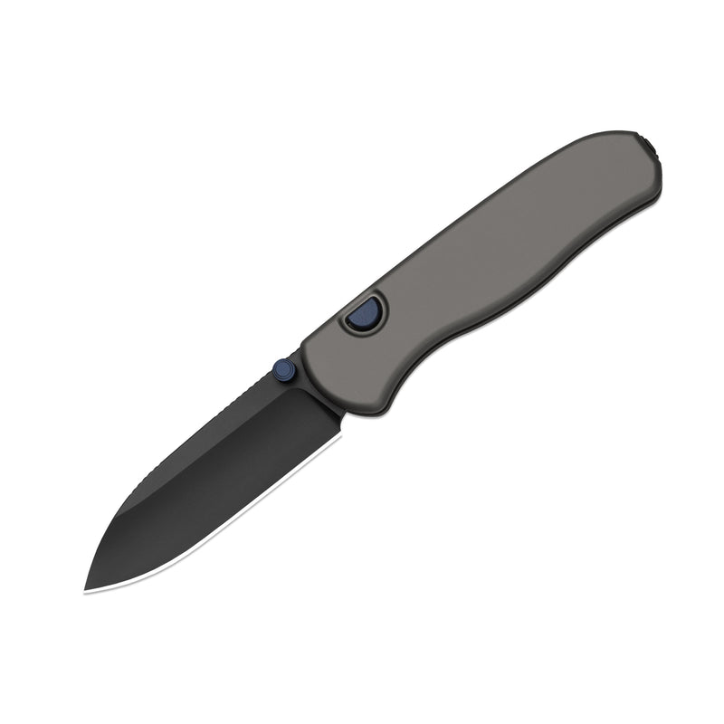 Kizer Drop Bear Zero Dark Gray Aluminum (3.1" Matte DLC Ultra Elmax) Folding Knife [KI3619BDA1] - product view 5
