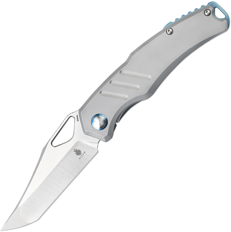 Kizer Torngat Gray Titanium (3.38" S35VN stainless) Folding Knife [3625A1] - product view 1