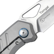 Kizer Torngat Gray Titanium (3.38" S35VN stainless) Folding Knife [3625A1] - product view 3