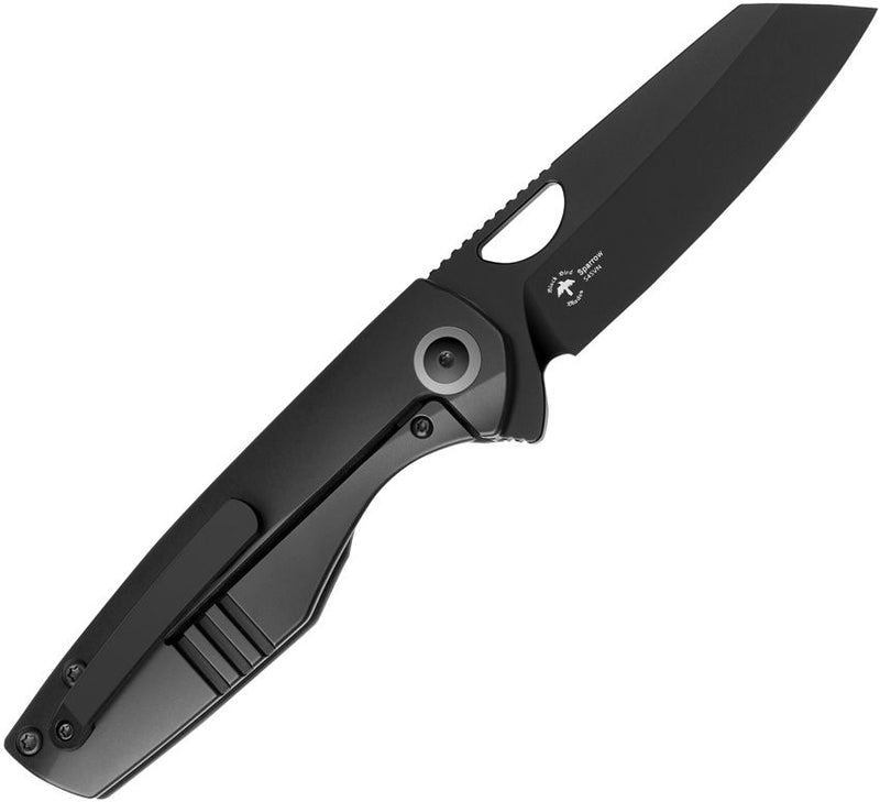 Kizer Sparrow Framelock Marble CF Folding Knife [KI3628A2]