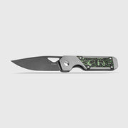 Kizer Mini Militaw multicolored Titanium+Jungle Wear (2.82" S45VN) Folding Knife [KI3634SA2] - product view 6