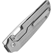 Kizer Varatas Gray Titanium (3.27" S35VN) Folding Knife [KI3637A1] - product view 3