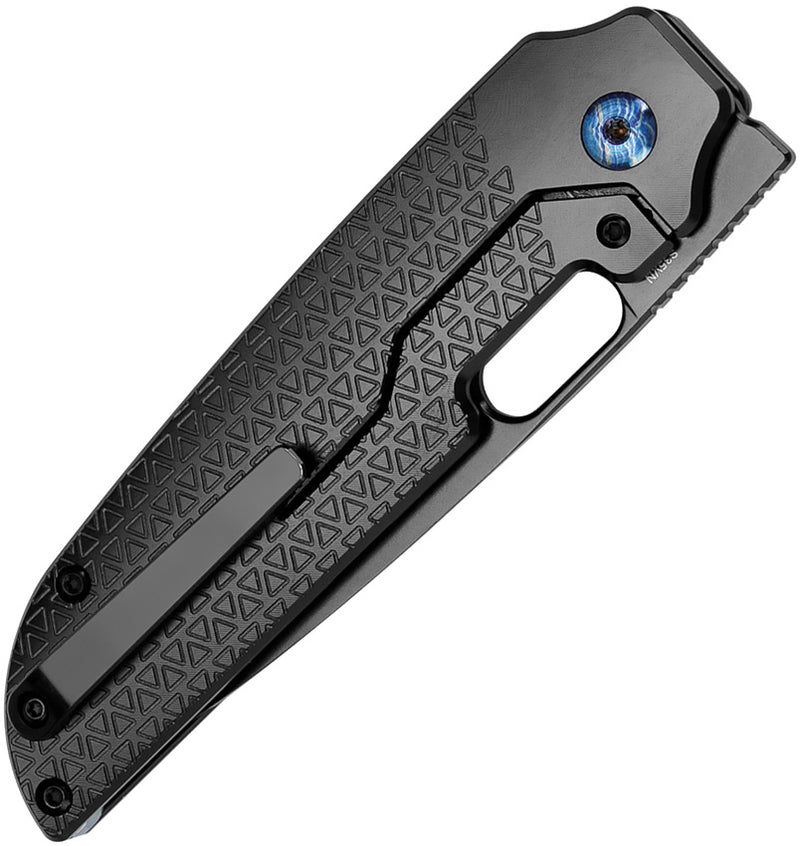 Kizer Varatas Black Titanium (3.25" S35VN) Folding Knife [KI3637A2] - product view 2