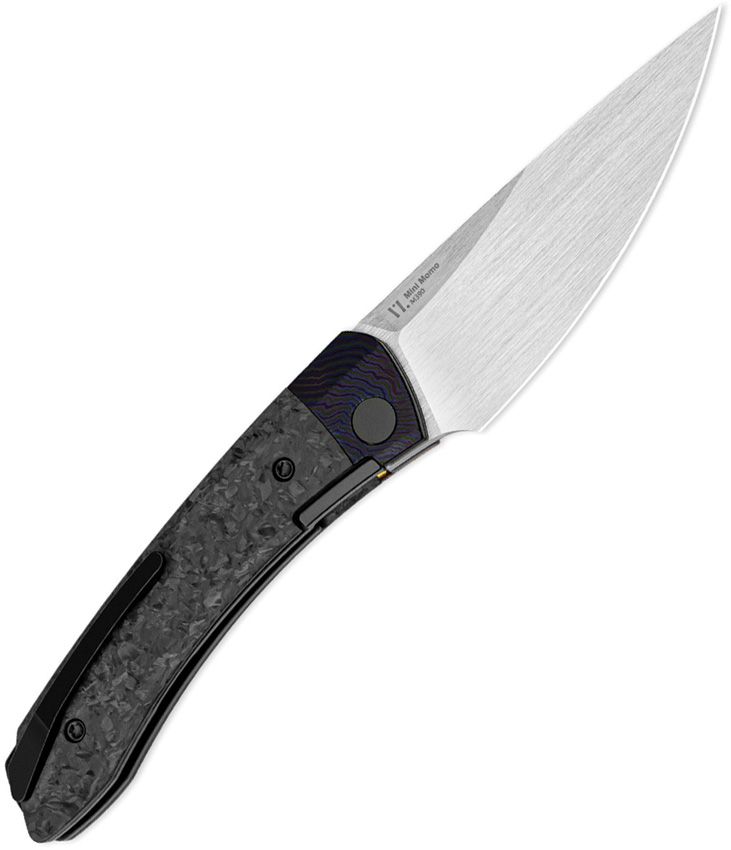 Kizer Mini MoMo Linerlock CF/Timas Folding Knife [KI3663A4]