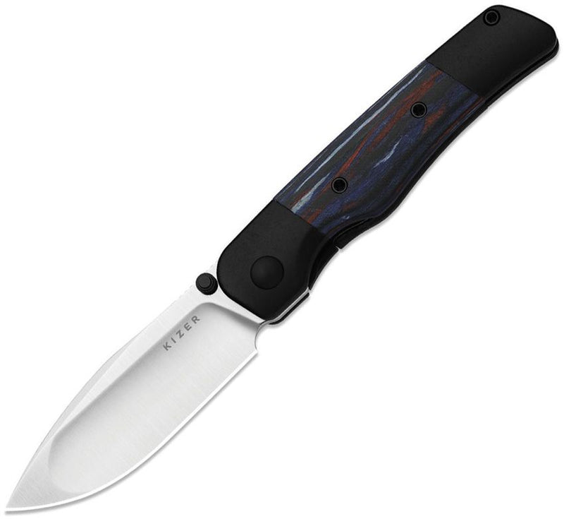 Kizer Coywolf Framelock Wood Folding Knife [KI3685A2]