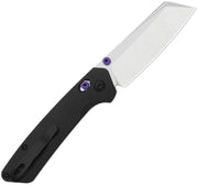 Kizer Madrac CL AirTi Black Aluminum (3.06" Satin M390) Folding Knife [K3693ACS1] - product view 3