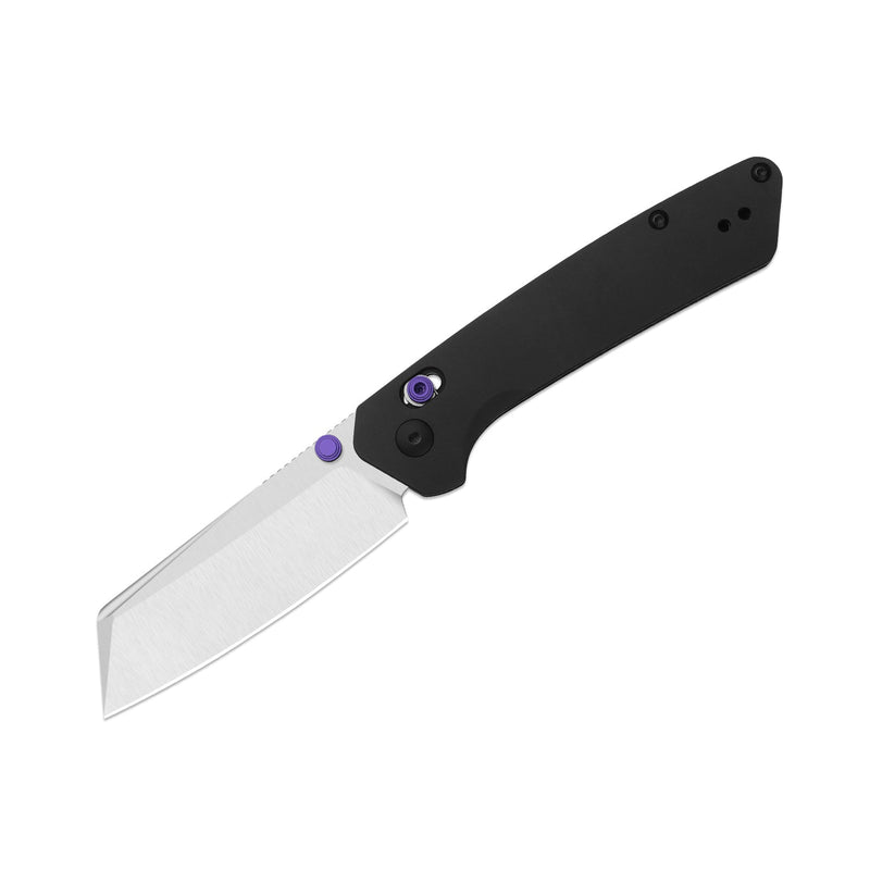 Kizer Madrac CL AirTi Black Aluminum (3.06" Satin M390) Folding Knife [K3693ACS1] - product view 5