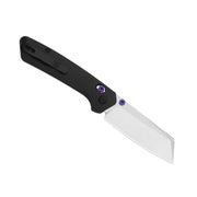 Kizer Madrac CL AirTi Black Aluminum (3.06" Satin M390) Folding Knife [K3693ACS1] - product view 6