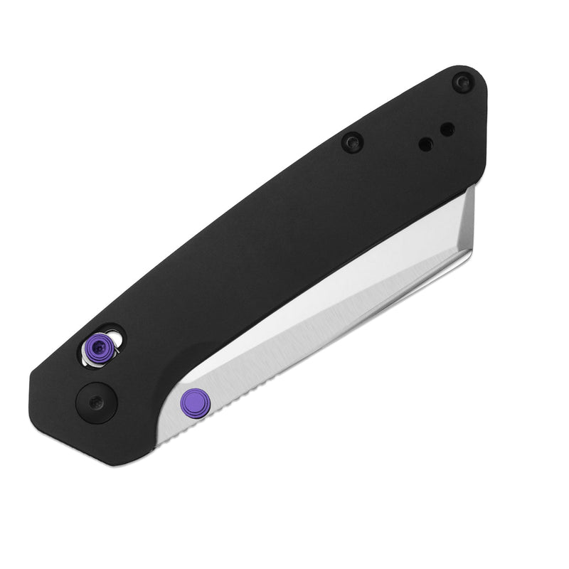 Kizer Madrac CL AirTi Black Aluminum (3.06" Satin M390) Folding Knife [K3693ACS1] - product view 7