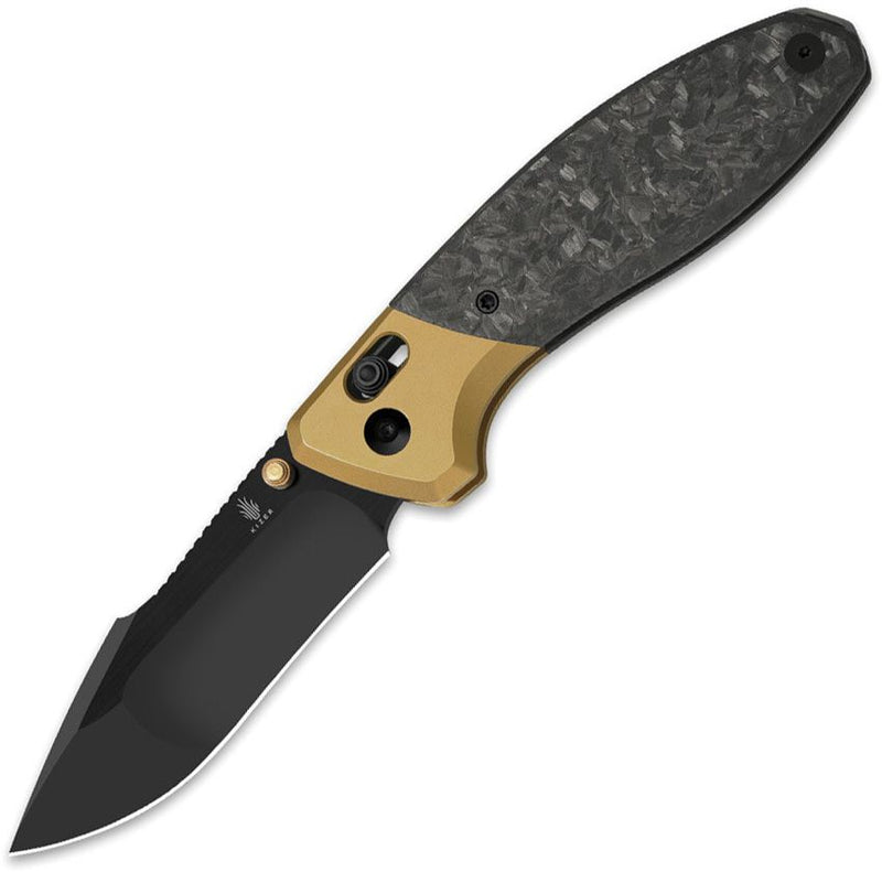 Kizer Staffi Clutch Lock CF Folding Knife [KI3695A1]