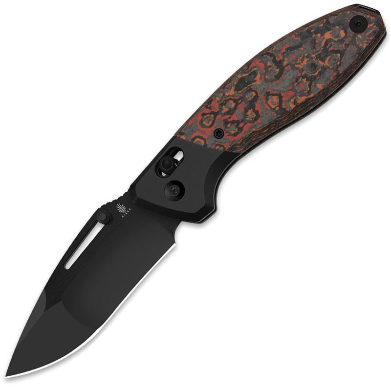 Kizer Bulli Clutch Lock Mars CF Folding Knife [KI3695A3]