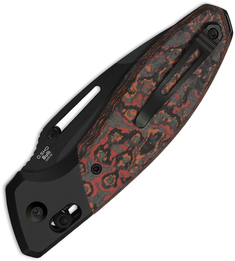 Kizer Bulli Clutch Lock Mars CF Folding Knife [KI3695A3]