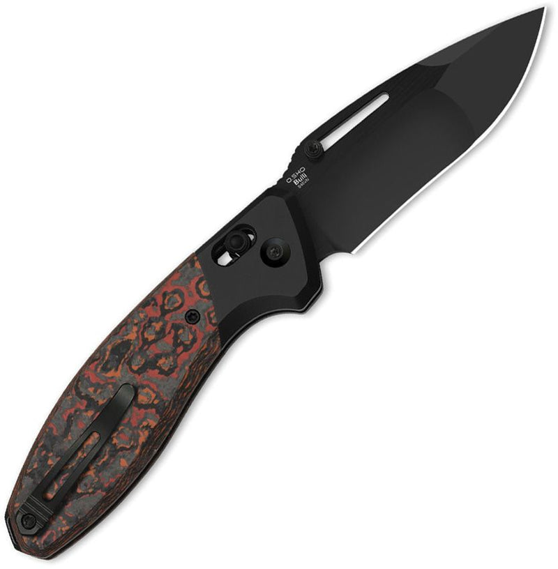 Kizer Bulli Clutch Lock Mars CF Folding Knife [KI3695A3]
