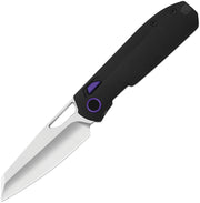 Kizer Mash Black Aluminum (3.21" Satin M390) Folding Knife [KI3699BSA1] - product view 1