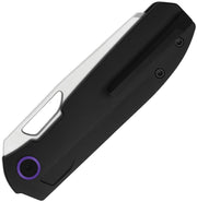 Kizer Mash Black Aluminum (3.21" Satin M390) Folding Knife [KI3699BSA1] - product view 2