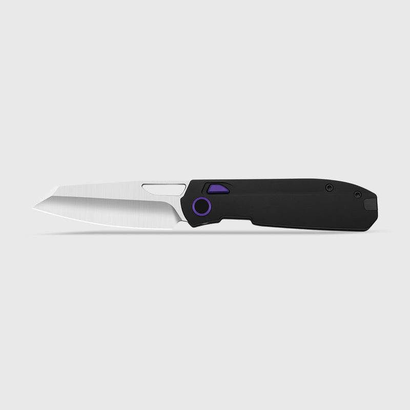 Kizer Mash Black Aluminum (3.21" Satin M390) Folding Knife [KI3699BSA1] - product view 4