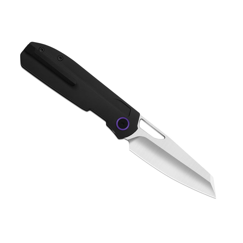 Kizer Mash Black Aluminum (3.21" Satin M390) Folding Knife [KI3699BSA1] - product view 6