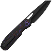Kizer Mash Button Linerlock Purple Haze Folding Knife [KI3699BSA2] — view 3