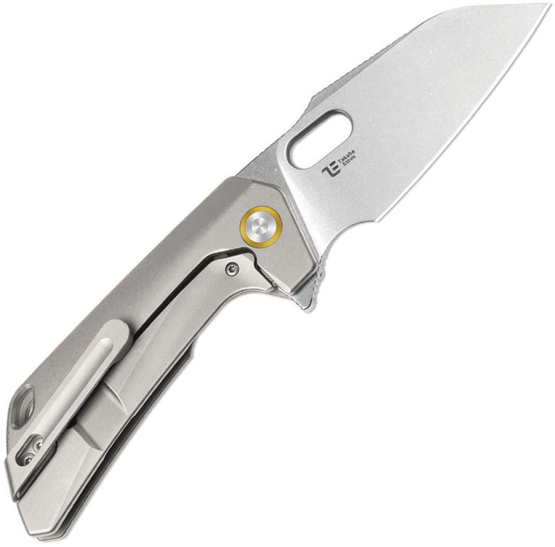 Kizer Takahe Framelock Gray Folding Knife [KI3701A1]