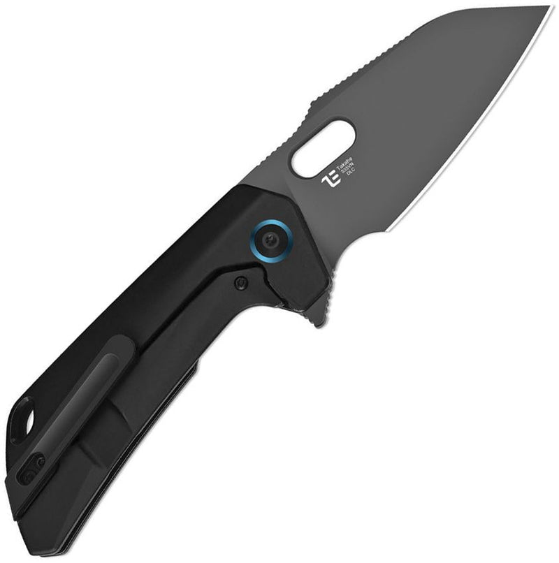 Kizer Takahe Framelock Black Folding Knife [KI3701A2]