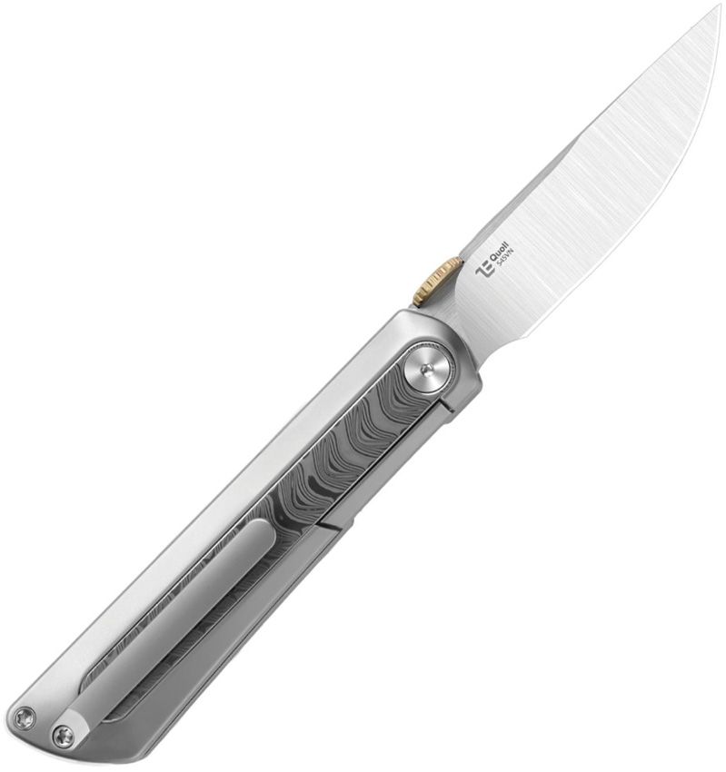 Kizer Quoll Framelock Rainbow Dam Folding Knife [KI3733A1]